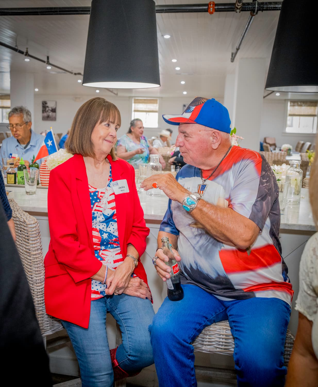 David Wylie speaking at his campaign kickoff